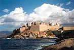 The medieval fort in Calvi doesn't look real. Well, its good place to start the voyage around Corsica. It takes about three weeks.