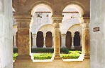 It is a courtyard of Abbaye de Senanque. Here are monks go around many hundreds years, being in the mood of contemplation and dialogue with the God.