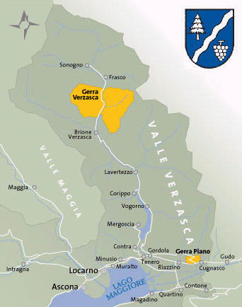 Map of Verzasca